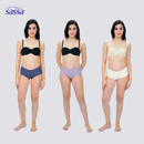 Sassa 3-in-1 Seamless Boyleg Panty Pack