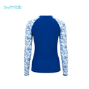 Marina Bleu Long Sleeved Rashguard