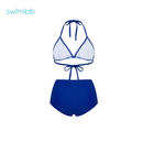 Marina Bleu High Waist Boyleg Set
