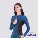 Sportif Full Zipped Long-Sleeved Rashguard