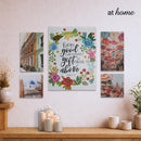 Jiji Canvas Art Wall Decoration Landscape Inspirational Ready to Hang – Set of 5