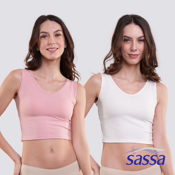 Buy Sassa Rising Groove Cropped Tank Top Women Activewear 2024 Online