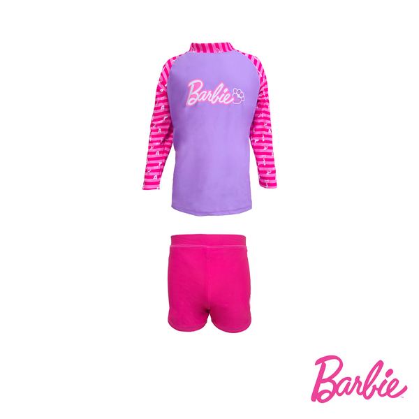 Barbie Long-Sleeved Rashguard Set