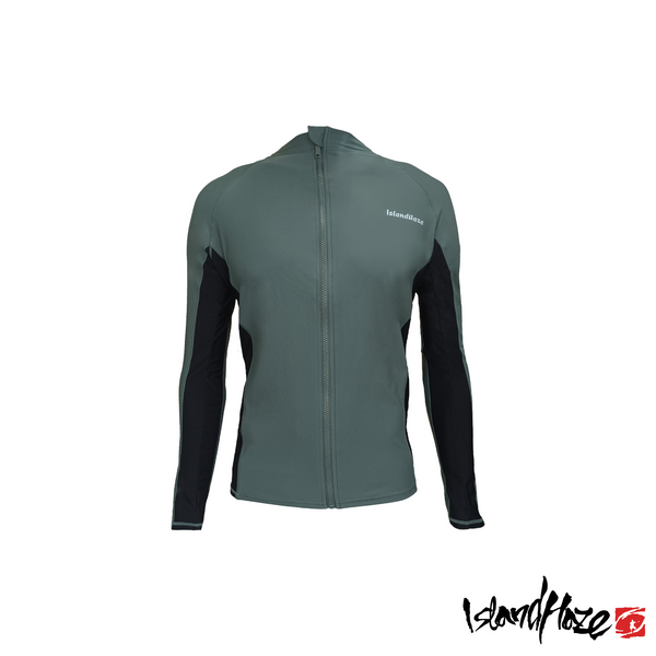 Tidal Treasure Full Zipped Long-Sleeved Rashguard