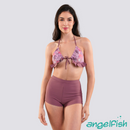 Angelfish Modern Mauve Boyleg Set