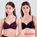 Barbizon 2-in-1 Pack Full Cup Bra