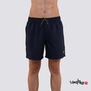 Shoreline Basics Dark Blue Swim Shorts w/ Drawstring