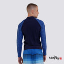 Nautical Azure Long Sleeve Rashguard