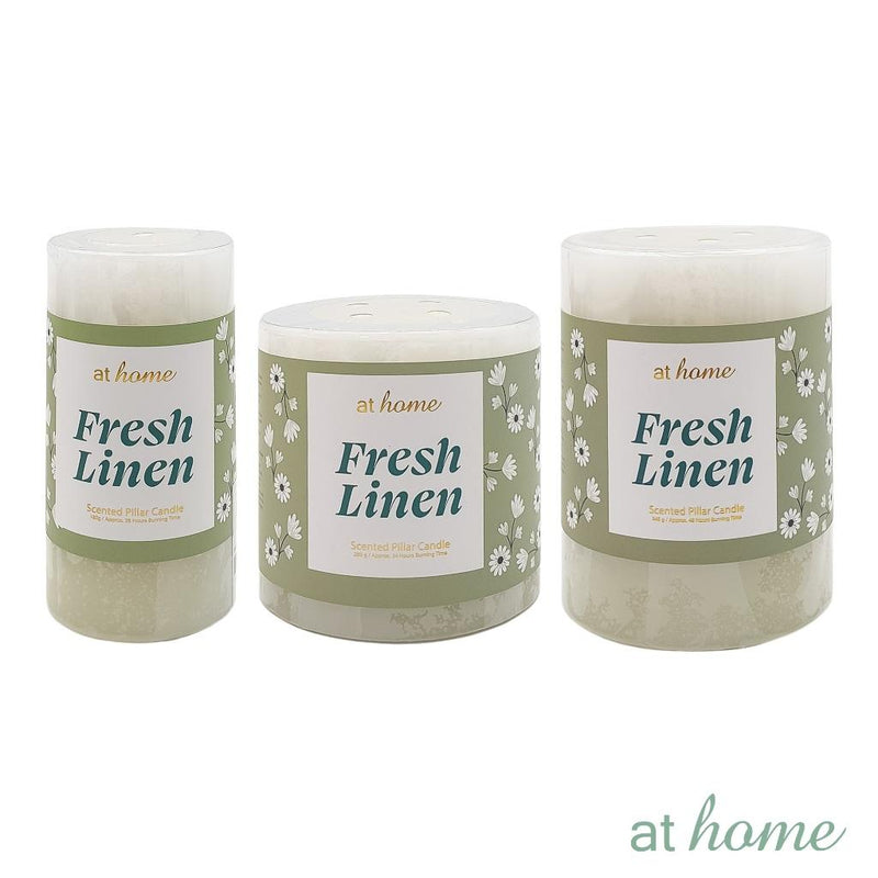 Wistful Scented Pillar Candle