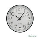 Gwen & Gilly Wall Clock 11-12in Analog Sweep Mechanism Easy Read Numbers