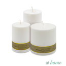 Natural Hues Scented Pillar Candle — Essential
