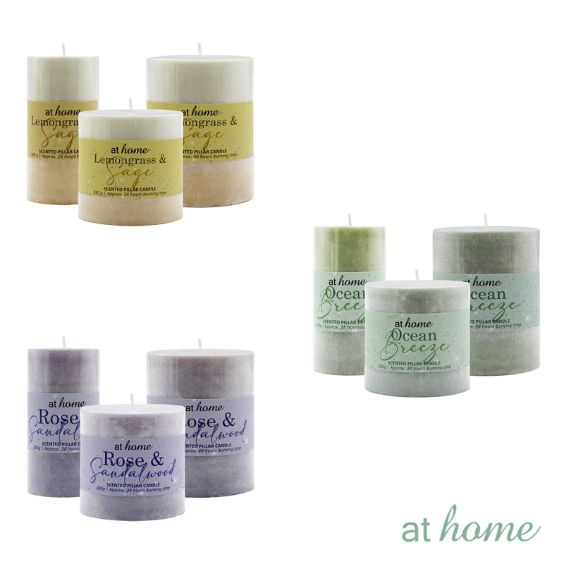 Whimsical Scented Pillar Candle