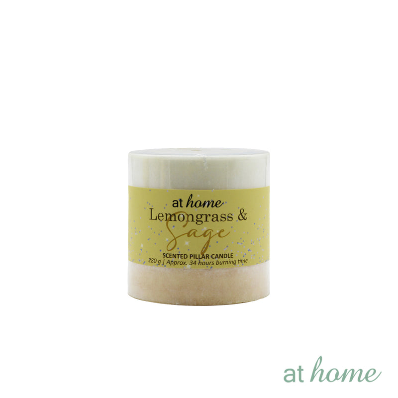 Whimsical Scented Pillar Candle