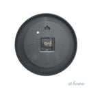 Jamie & Jill Wall Clock Analog Sweep Mechanism Wood Print Design