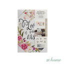 Jasmin Canvas Art Wall Decor Inspirational Quotes Floral Ready to Hang — Set of 3