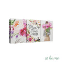 Jasmin Canvas Art Wall Decor Inspirational Quotes Floral Ready to Hang — Set of 3