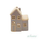 Yeol Tealight Candle Holder Stoneware Miniature House