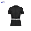 Sportif Short Sleeved Full Zipped Rashguard