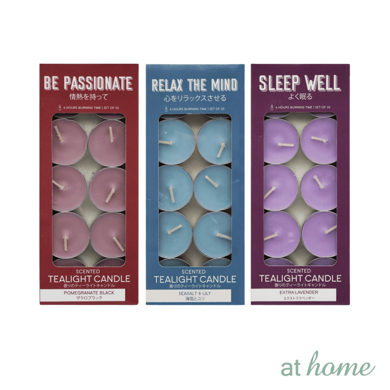 Tealight Candle Tia Scented Candles 4hrs Burning Time Set of 10s or 36s Long Lasting For Oil Burner