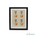 Jake Medal Frame 4 Medals Slot Wall Hanging Display — Essential