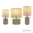Zakk Table Lamp Ceramic Scallop Design Modern Lighting