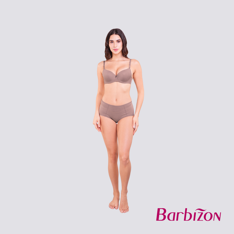 Color Your Life Jacquard Full Cup Bra with Underwire