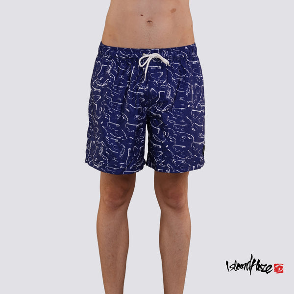 Nautical Azure Swim Shorts