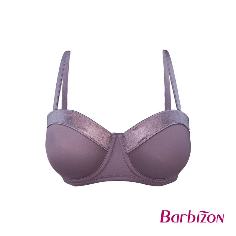 Twilight Blossoms Half Cup Bra with Underwire