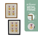 Jake Medal Frame 4 Medals Slot Wall Hanging Display — Essential