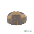 Yassy Candle Holder Stoneware Miniature Village