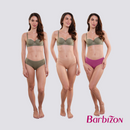 Petal Perfection 3-in-1 Midwaist Bikini Panty