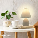 Zayvion Table Lamp Textured Ceramic Minimalist Design