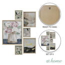 Royce Summer Wall Frame Art Decoration Ready to Hang Set of 7 — Deluxe Pieces