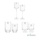 Tegan & Tarra or Tamia Glass Multipurpose Candleholder Tabletop Display — Essential
