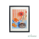 Villie & Venice Wall Frame Art Decoration Gallery Vibrant Illustration — Ready To Hang