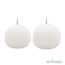 Randel & Rendat LED Candle Flameless Light Classic Plain Wax Finish Design — Essential