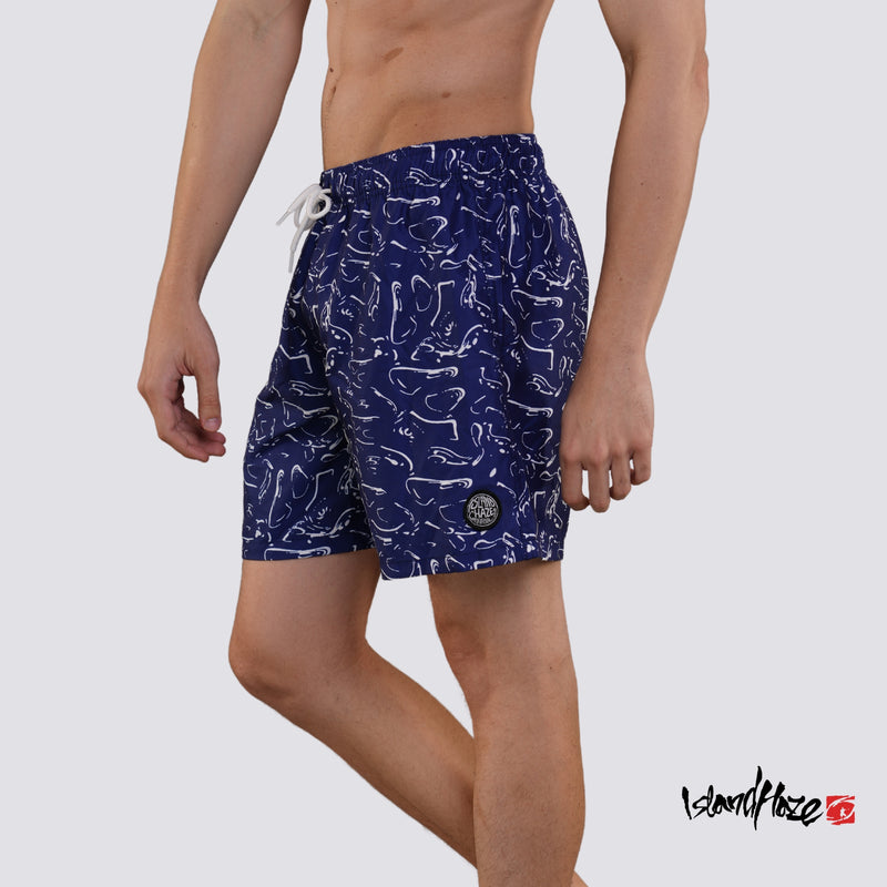 Nautical Azure Swim Shorts