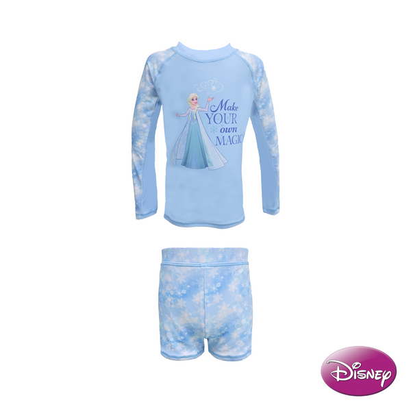 Frozen Long-Sleeved Rashguard Boyleg Set