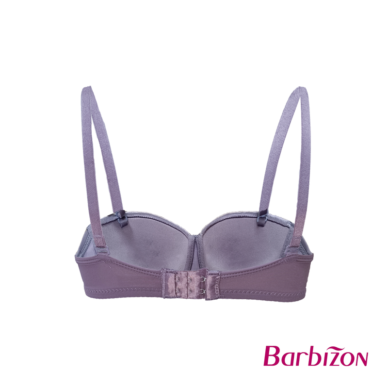 Twilight Blossoms Half Cup Bra with Underwire