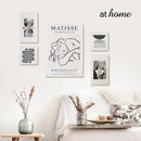 Jiji Canvas Art Wall Decoration Bauhaus & Contemporary Design Ready to Hang – Set of 5