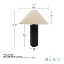 Weatherley Table Lamp 16in Ceramic Lighting