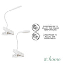 Joah & Joy Clip LED Desk Lamps 3-Level Dimmable — Essential