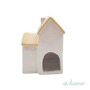 Yeol Tealight Candle Holder Stoneware Miniature House