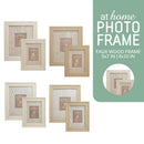 Raya & Risa Photo Frames Faux Wood Classic Rattan Design