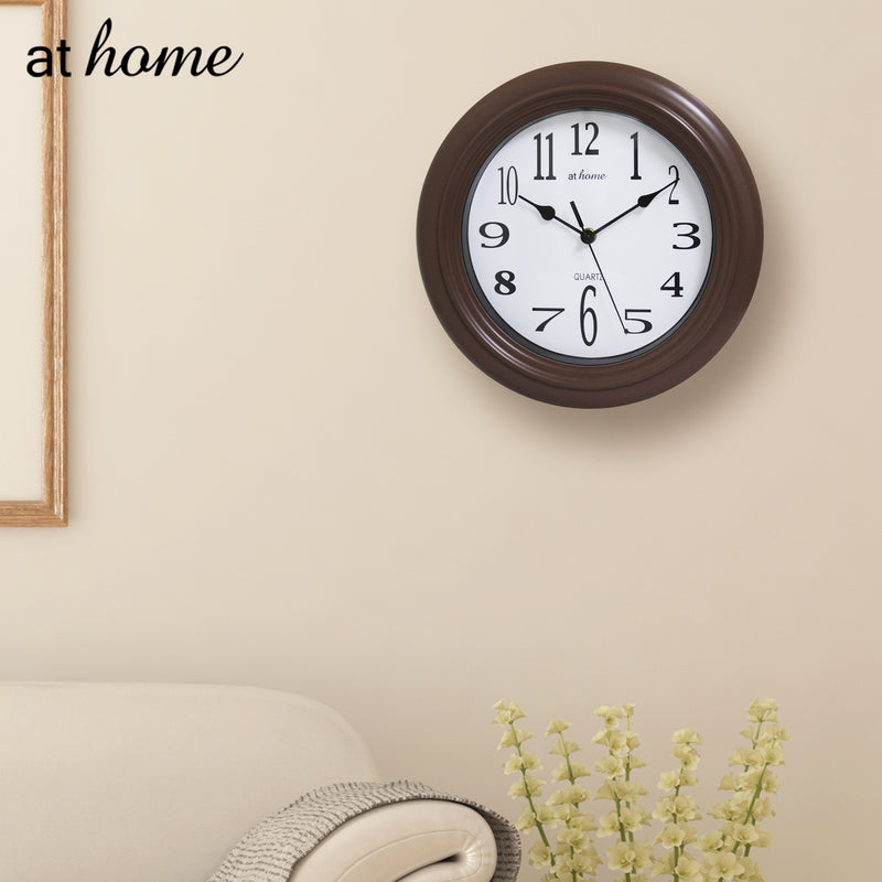 Just Home 12" Wall Clock