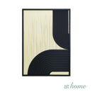 Jamie Framed Wall Art Embossed 3D Ready to Hang Decoration — Deluxe Pieces