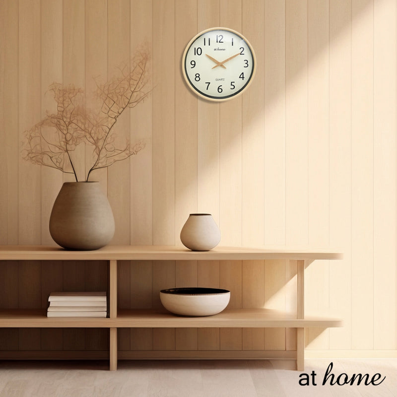 Emily & Esme Wall Clock 10" 11" Analog Sweep Mechanism