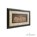 The Last Supper Jesus Christ 3D Embossed Medium Design Wall Art Framed Decoration — Essential