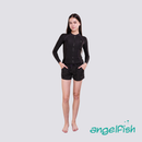 Stylish Splash Full Zipped Long Sleeved Rashguard