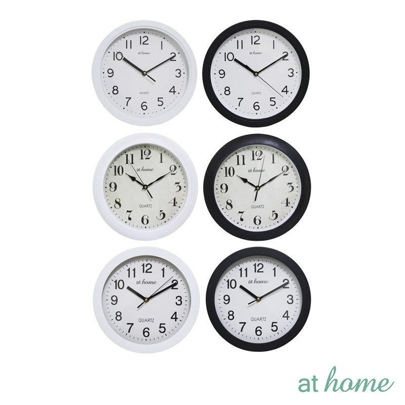 Elegant 10" to 12" Wall Clock